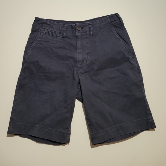 Mens Navy Blue cargo shorts - Picture 1 of 5